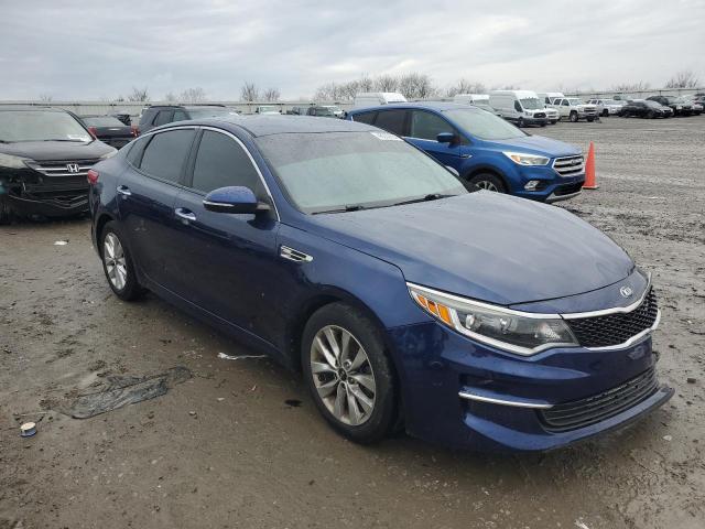 5XXGT4L35HG165782 - 2017 KIA OPTIMA LX BLUE photo 4