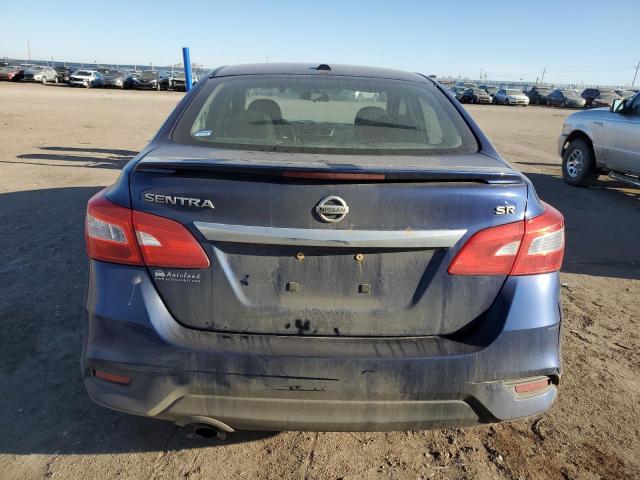 3N1AB7AP5GY275708 - 2016 NISSAN SENTRA S BLUE photo 6