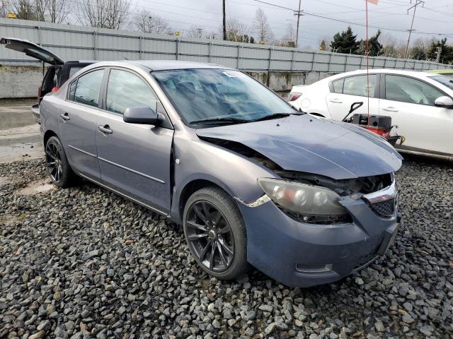 JM1BK12FX71627884 - 2007 MAZDA 3 I GRAY photo 4