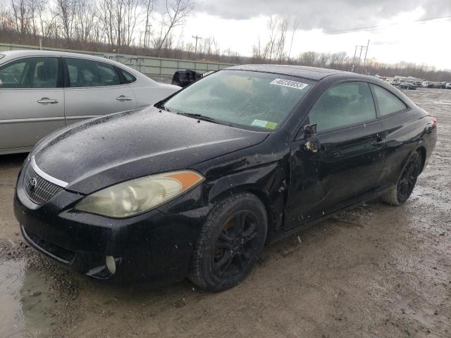 4T1CE38P26U728739 - 2006 TOYOTA CAMRY SOLA SE BLACK photo 1