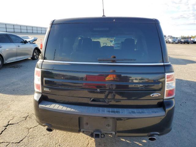 2FMGK5C80EBD00288 - 2014 FORD FLEX SEL BLACK photo 6