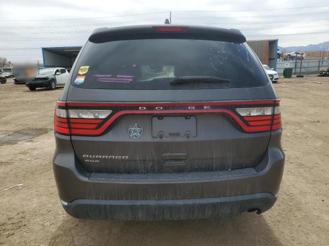 1C4RDJAG5GC347183 - 2016 DODGE DURANGO SXT GRAY photo 6