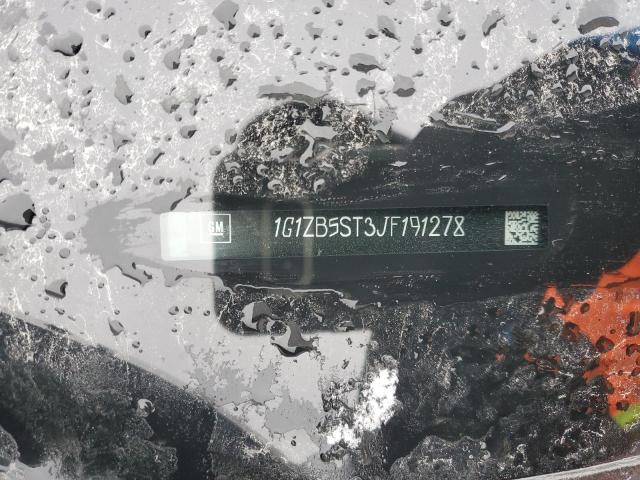 1G1ZB5ST3JF191278 - 2018 CHEVROLET MALIBU LS 石墨色 照片 12