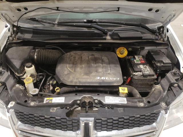 2C4RDGCG4GR311265 - 2016 DODGE GRAND CARA SXT WHITE photo 12