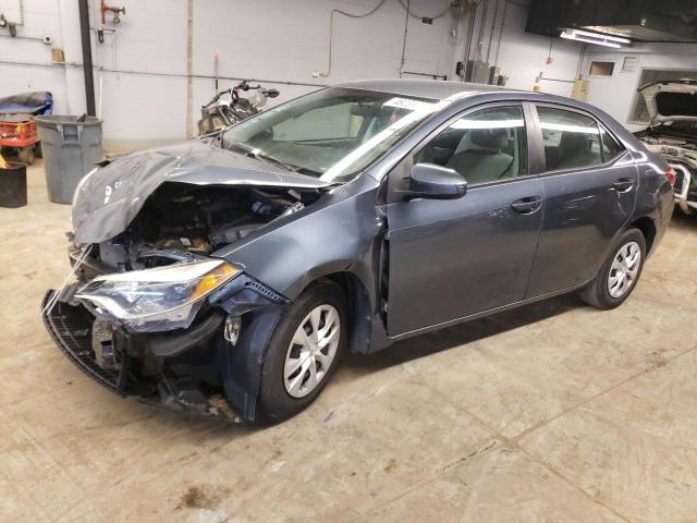 2T1BPRHE5EC222992 - 2014 TOYOTA COROLLA ECO GRAY photo 1