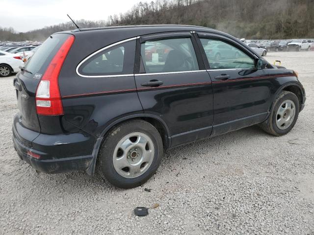 5J6RE4H30AL083566 - 2010 HONDA CR-V LX BLACK photo 3