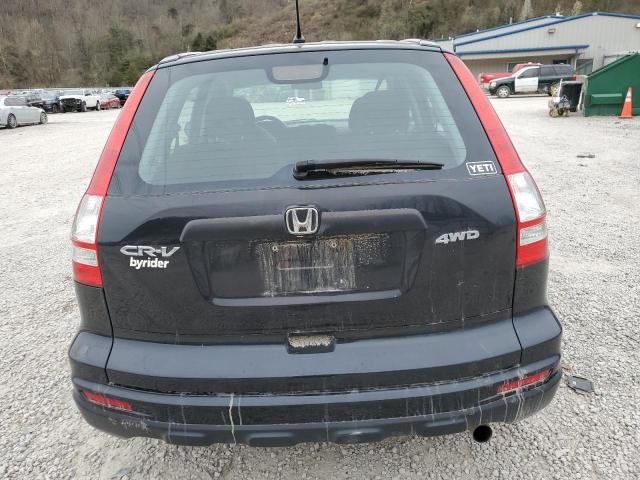 5J6RE4H30AL083566 - 2010 HONDA CR-V LX BLACK photo 6