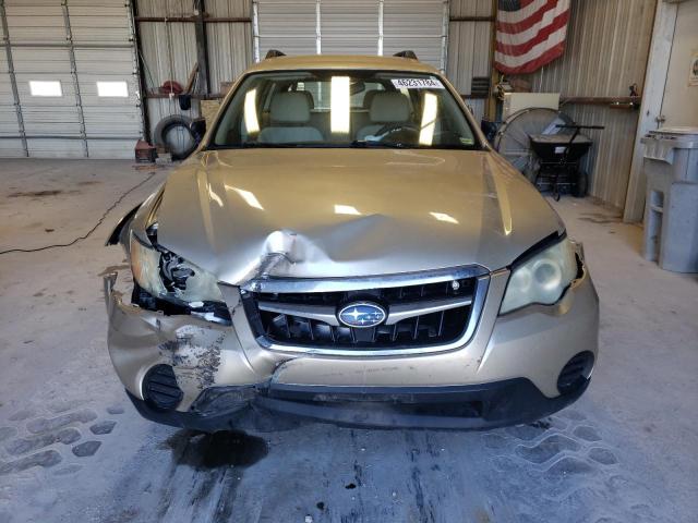 4S4BP60C987348394 - 2008 SUBARU OUTBACK GOLD photo 5