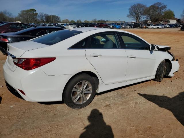 5NPEB4AC5EH844206 - 2014 HYUNDAI SONATA GLS WHITE photo 3