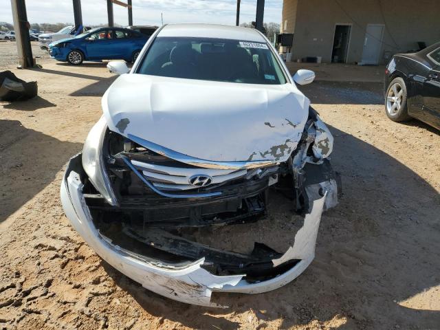 5NPEB4AC5EH844206 - 2014 HYUNDAI SONATA GLS WHITE photo 5