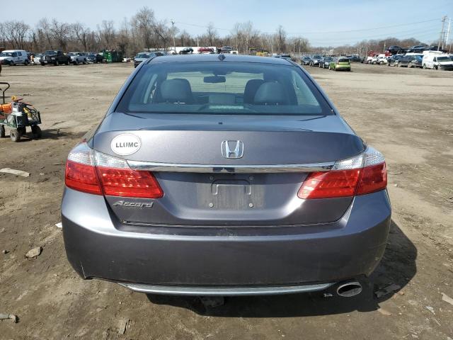 1HGCR2F87EA284905 - 2014 HONDA ACCORD EXL GRAY photo 6