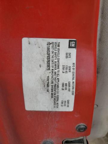 1G1AK52FX57620875 - 2005 CHEVROLET COBALT RED photo 12