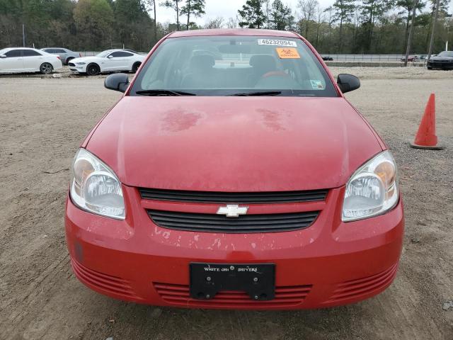 1G1AK52FX57620875 - 2005 CHEVROLET COBALT RED photo 5