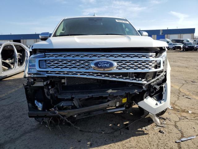 1FMJU1LT3MEA23555 - 2021 FORD EXPEDITION PLATINUM WHITE photo 5