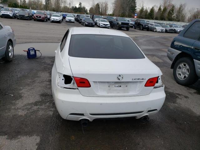 WBAKG1C54DJ217761 - 2013 BMW 335 I SULEV WHITE photo 6