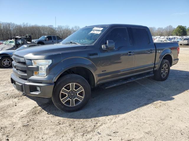 1FTEW1EP3FFC56431 - 2015 FORD F150 SUPERCREW BLACK photo 1