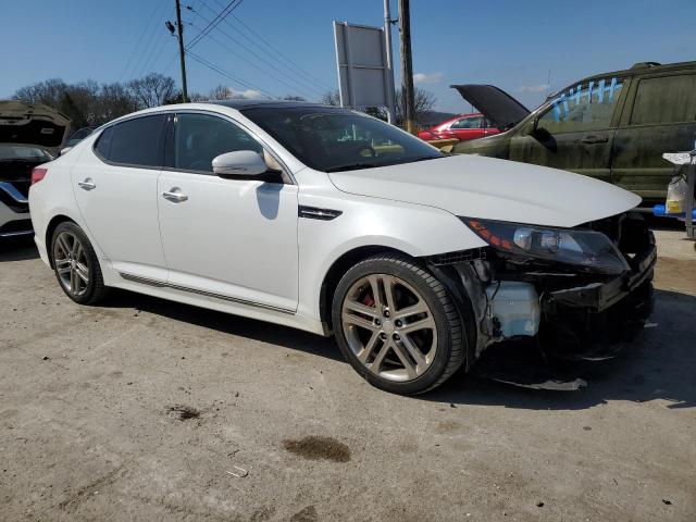 5XXGR4A63DG233390 - 2013 KIA OPTIMA SX WHITE photo 4