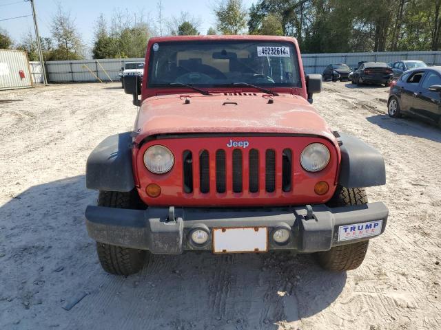 1J4AA2D10AL173351 - 2010 JEEP WRANGLER SPORT RED photo 5