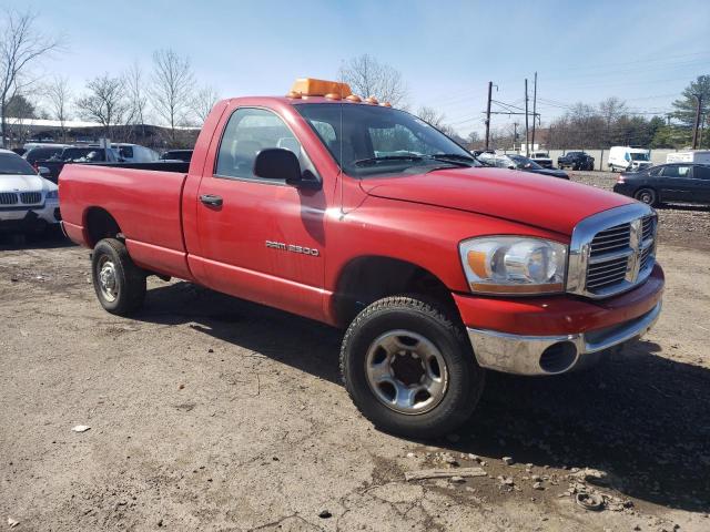 3D7KS26D76G243811 - 2006 DODGE RAM 2500 ST RED photo 4