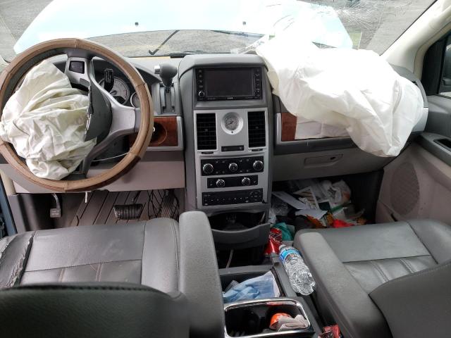 2A8HR54P98R782127 - 2008 CHRYSLER TOWN & COU TOURING ლურჯი ფოტო 8