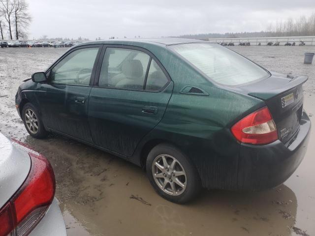 JT2BK18U220046702 - 2002 TOYOTA PRIUS GREEN photo 2