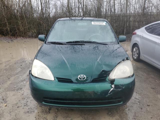 JT2BK18U220046702 - 2002 TOYOTA PRIUS GREEN photo 5