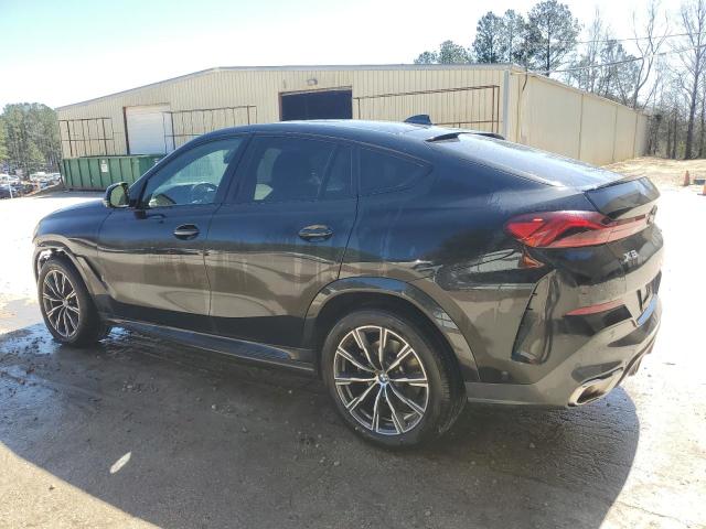 5UXCY6C01P9N57010 - 2023 BMW X6 XDRIVE40I BLACK photo 2