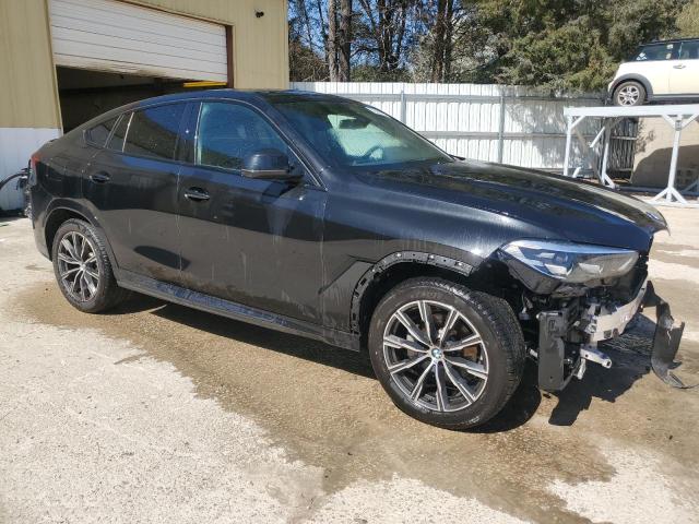 5UXCY6C01P9N57010 - 2023 BMW X6 XDRIVE40I BLACK photo 4