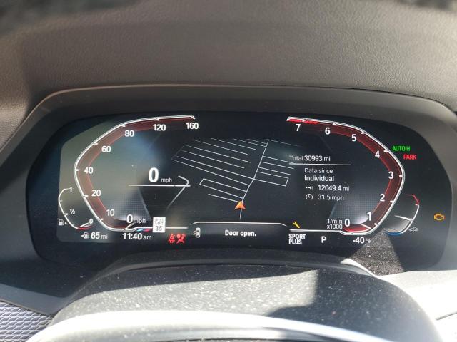 5UXCY6C01P9N57010 - 2023 BMW X6 XDRIVE40I BLACK photo 9