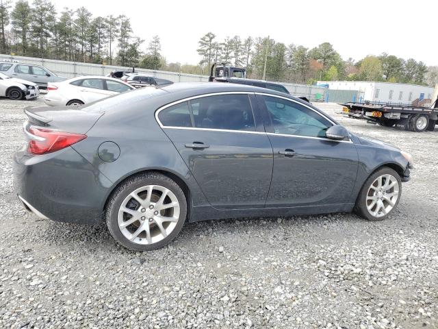 2G4GU5GX0G9142623 - 2016 BUICK REGAL GS GRAY photo 3