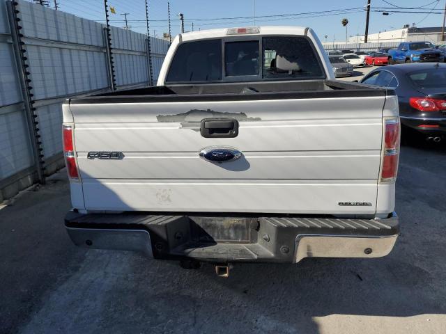 1FTFW1EF0CKD32749 - 2012 FORD F150 SUPERCREW WHITE photo 6