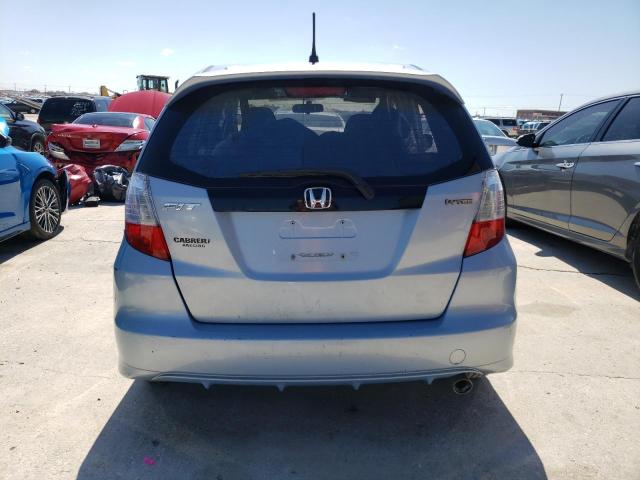 JHMGE8H44AC021874 - 2010 HONDA FIT SPORT BLUE photo 6