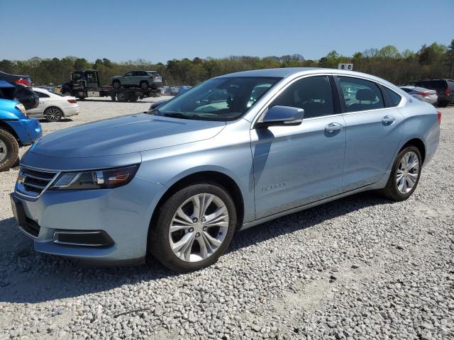 1G1115SLXEU171210 - 2014 CHEVROLET IMPALA LT BLUE photo 1