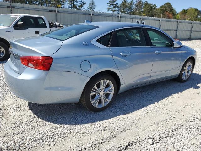 1G1115SLXEU171210 - 2014 CHEVROLET IMPALA LT BLUE photo 3