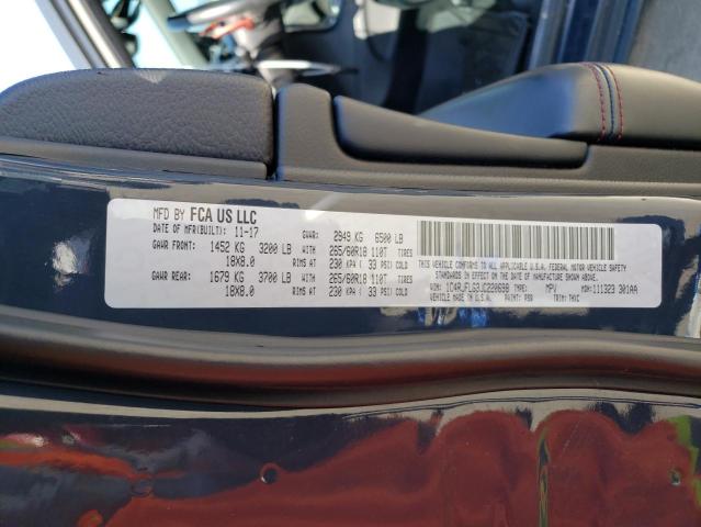 1C4RJFLG3JC220698 - 2018 JEEP GRAND CHER TRAILHAWK 灰色 照片 14