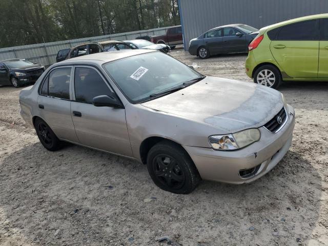 1NXBR12E32Z647822 - 2002 TOYOTA COROLLA CE TAN photo 4