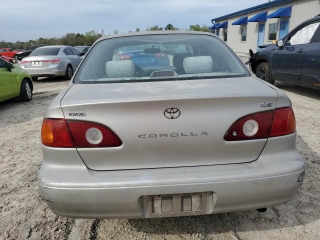 1NXBR12E32Z647822 - 2002 TOYOTA COROLLA CE TAN photo 6