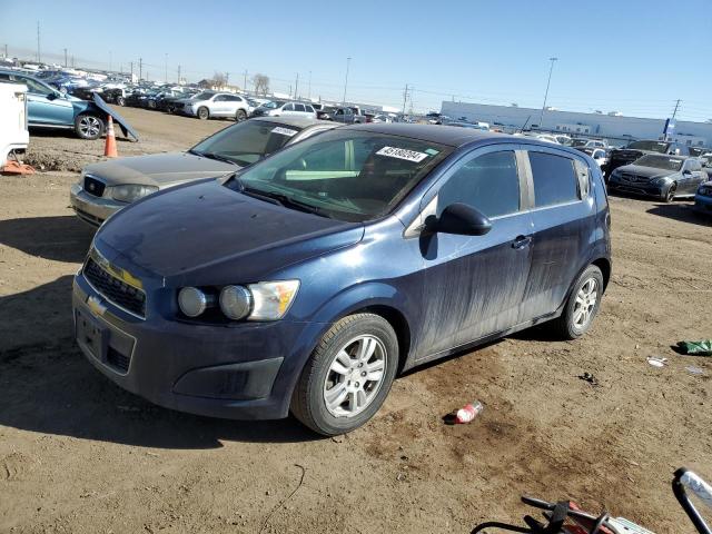 1G1JC6SH4G4135012 - 2016 CHEVROLET SONIC LT BLUE photo 1