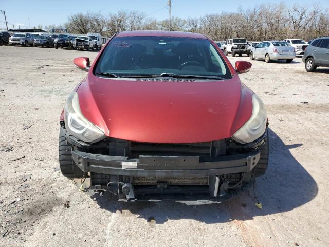 5NPDH4AE1FH610089 - 2015 HYUNDAI ELANTRA SE RED photo 5