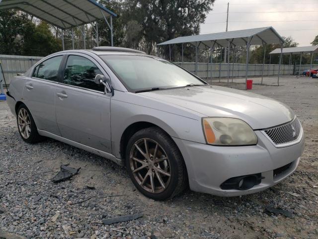 4A32B3FFXCE009230 - 2012 MITSUBISHI GALANT ES SILVER photo 4