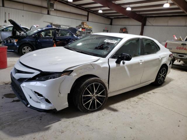 4T1G11AK1PU742410 - 2023 TOYOTA CAMRY SE NIGHT SHADE WHITE photo 1