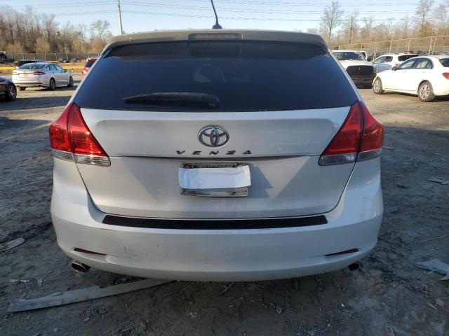 4T3ZK11A69U019031 - 2009 TOYOTA VENZA WHITE photo 6