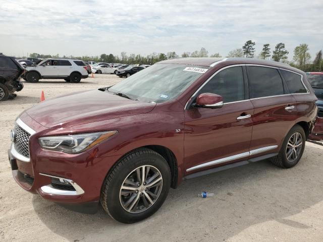 5N1DL0MN0KC522025 - 2019 INFINITI QX60 LUXE RED photo 1