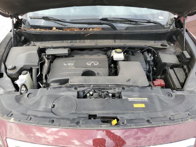 5N1DL0MN0KC522025 - 2019 INFINITI QX60 LUXE RED photo 12