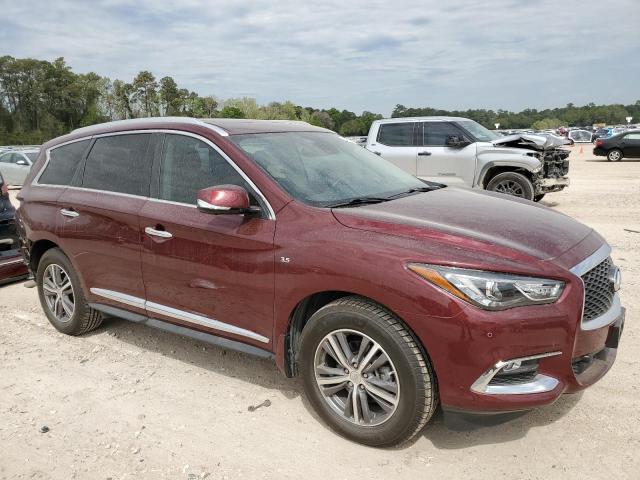 5N1DL0MN0KC522025 - 2019 INFINITI QX60 LUXE RED photo 4