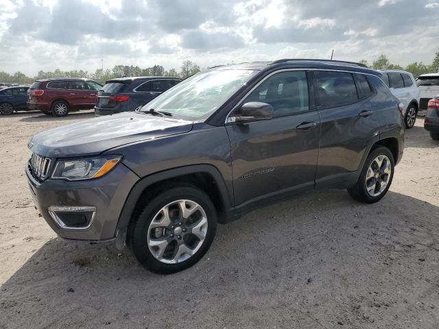 3C4NJCCB0JT460958 - 2018 JEEP COMPASS LIMITED GRAY photo 1