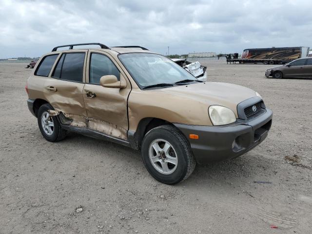 KM8SC13D02U144627 - 2002 HYUNDAI SANTA FE GLS GOLD photo 4