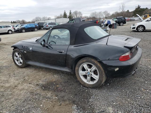WBACN33421LK45913 - 2001 BMW Z3 2.5 BLACK photo 2
