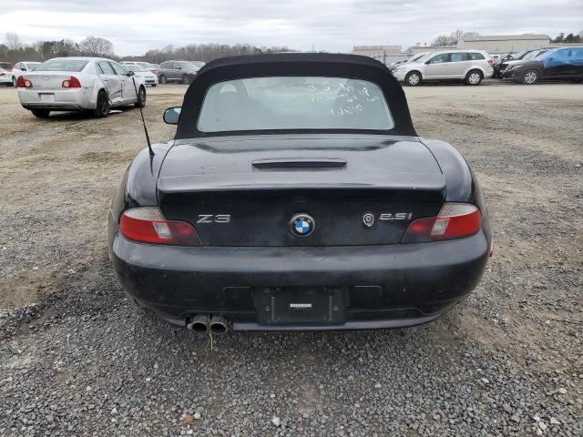 WBACN33421LK45913 - 2001 BMW Z3 2.5 BLACK photo 6