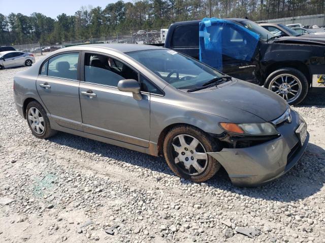 1HGFA16598L025782 - 2008 HONDA CIVIC LX GRAY photo 4